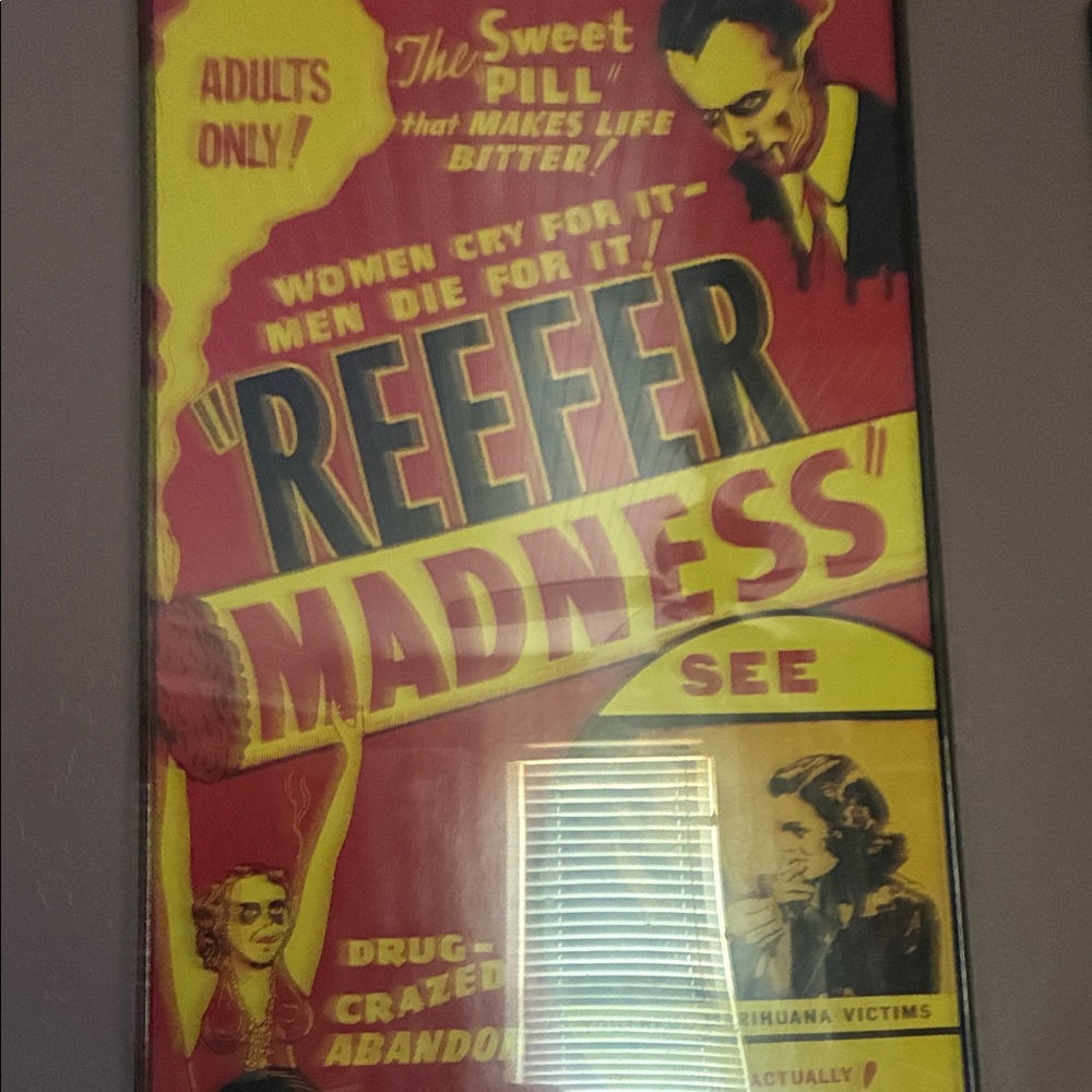 Vintage Reefer Madness Poster